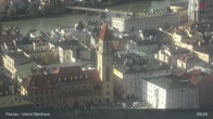 Archived image Webcam Passau City Centre and Danube 08:00