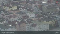Archiv Foto Webcam Passau: Panoramablick auf Donau, Ortspitze und Altstadt 16:00
