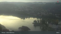 Archiv Foto Webcam Passau: Panoramablick auf Donau, Ortspitze und Altstadt 07:00