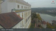 Archiv Foto Webcam Passau: Panoramablick auf Donau, Ortspitze und Altstadt 16:00