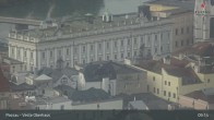 Archiv Foto Webcam Passau: Panoramablick auf Donau, Ortspitze und Altstadt 03:00