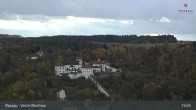 Archiv Foto Webcam Passau: Panoramablick auf Donau, Ortspitze und Altstadt 14:00