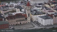 Archived image Webcam Passau City Centre and Danube 06:00