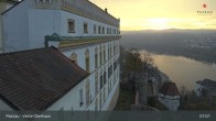 Archiv Foto Webcam Passau: Panoramablick auf Donau, Ortspitze und Altstadt 06:00