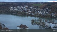Archiv Foto Webcam Passau: Panoramablick auf Donau, Ortspitze und Altstadt 06:00