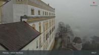 Archiv Foto Webcam Passau: Panoramablick auf Donau, Ortspitze und Altstadt 08:00