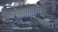 Archiv Foto Webcam Passau: Panoramablick auf Donau, Ortspitze und Altstadt 18:00