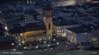 Archiv Foto Webcam Passau: Panoramablick auf Donau, Ortspitze und Altstadt 00:00
