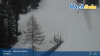 Archiv Foto Webcam Blick vom Wetterkreuzlift ins Skigebiet 13:00