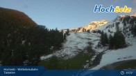 Archived image Webcam View from the Wetterkreuz chair lift 00:00