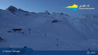 Archived image Webcam mountain station - Chantrella lift 19:00