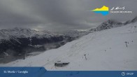 Archiv Foto Webcam Blick von der Bergstation Chantrella 08:00