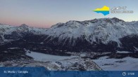 Archiv Foto Webcam Blick von der Bergstation Chantrella 02:00