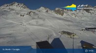 Archiv Foto Webcam Blick von der Bergstation Chantrella 08:00