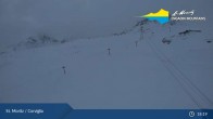 Archiv Foto Webcam Blick von der Bergstation Chantrella 00:00