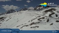 Archiv Foto Webcam Blick von der Bergstation Chantrella 12:00