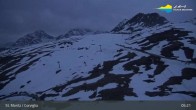 Archiv Foto Webcam Blick von der Bergstation Chantrella 04:00