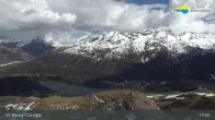 Archiv Foto Webcam Blick von der Bergstation Chantrella 16:00
