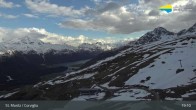 Archiv Foto Webcam Blick von der Bergstation Chantrella 18:00