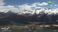 Archiv Foto Webcam Blick von der Bergstation Chantrella 12:00