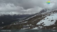 Archiv Foto Webcam Blick von der Bergstation Chantrella 14:00