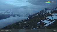 Archiv Foto Webcam Blick von der Bergstation Chantrella 02:00