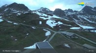 Archiv Foto Webcam Blick von der Bergstation Chantrella 02:00