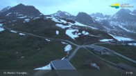 Archiv Foto Webcam Blick von der Bergstation Chantrella 02:00