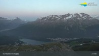 Archiv Foto Webcam Blick von der Bergstation Chantrella 02:00