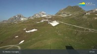 Archiv Foto Webcam Blick von der Bergstation Chantrella 06:00