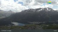 Archiv Foto Webcam Blick von der Bergstation Chantrella 12:00