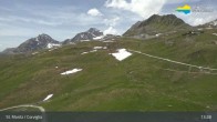 Archiv Foto Webcam Blick von der Bergstation Chantrella 12:00
