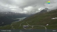 Archiv Foto Webcam Blick von der Bergstation Chantrella 08:00