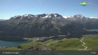 Archiv Foto Webcam Blick von der Bergstation Chantrella 10:00