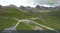 Archiv Foto Webcam Blick von der Bergstation Chantrella 12:00