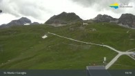 Archiv Foto Webcam Blick von der Bergstation Chantrella 18:00