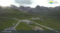 Archiv Foto Webcam Blick von der Bergstation Chantrella 18:00