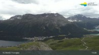 Archiv Foto Webcam Blick von der Bergstation Chantrella 12:00
