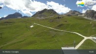 Archiv Foto Webcam Blick von der Bergstation Chantrella 14:00