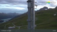 Archived image Webcam mountain station - Chantrella lift 21:00