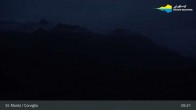 Archiv Foto Webcam Blick von der Bergstation Chantrella 04:00
