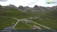 Archiv Foto Webcam Blick von der Bergstation Chantrella 16:00