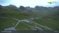 Archiv Foto Webcam Blick von der Bergstation Chantrella 02:00