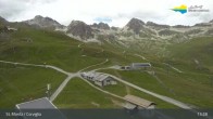 Archiv Foto Webcam Blick von der Bergstation Chantrella 12:00