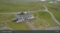 Archiv Foto Webcam Blick von der Bergstation Chantrella 10:00