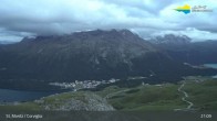 Archiv Foto Webcam Blick von der Bergstation Chantrella 02:00