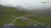 Archiv Foto Webcam Blick von der Bergstation Chantrella 08:00