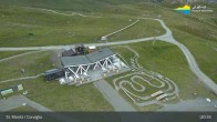 Archiv Foto Webcam Blick von der Bergstation Chantrella 02:00