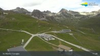 Archiv Foto Webcam Blick von der Bergstation Chantrella 10:00