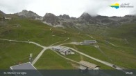 Archiv Foto Webcam Blick von der Bergstation Chantrella 08:00